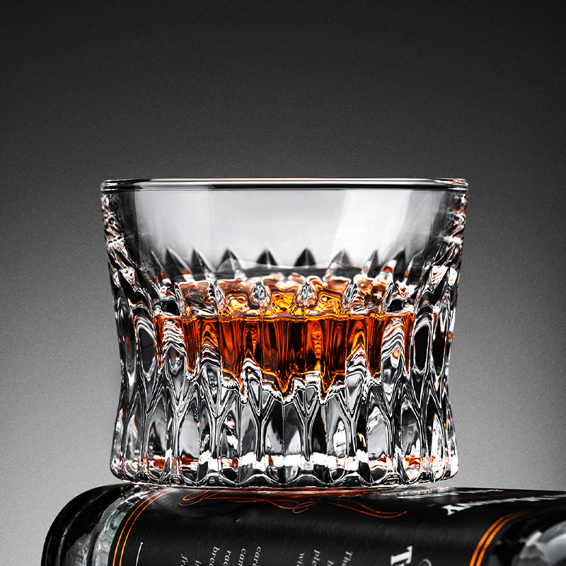 Yamazaki Home Bathroom Storage - Glass, whisky, wine glass, light luxury,