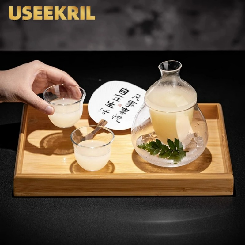 Yamazaki Home Bathroom Storage - Japanese Ice Wine Pot,Creative Cocktail Glass