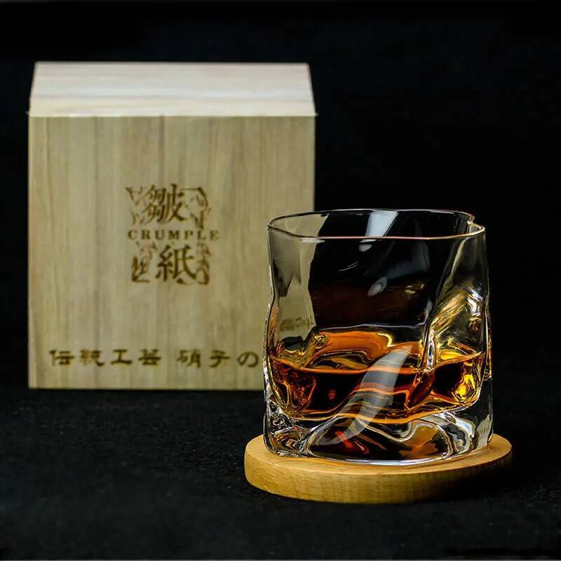 Yamazaki Home Bathroom Storage - Japanese Edo Designer Crumple Paper Irregular