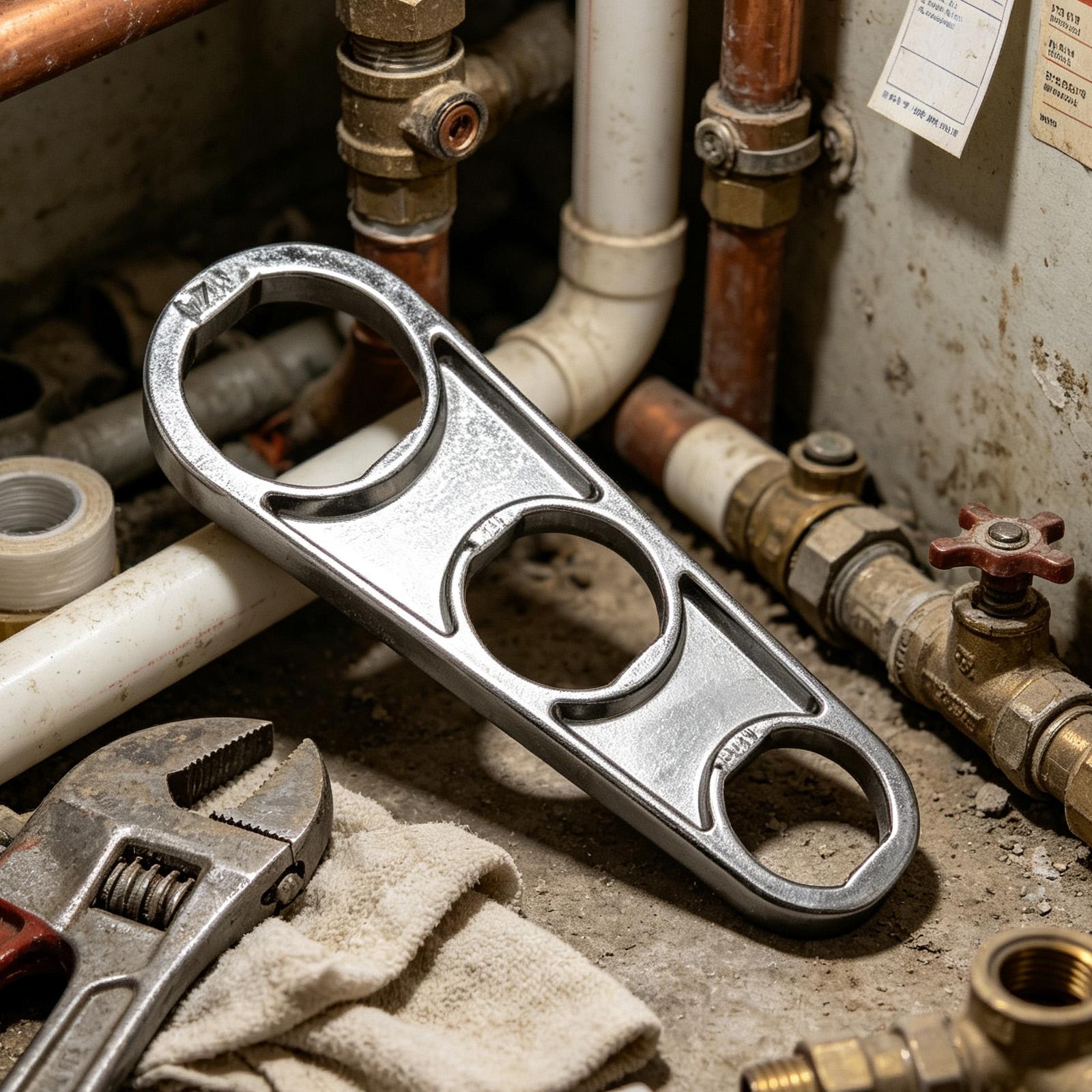 Faucet Wrench Anti-Slip Spanne - Home Hardware Bathroom Faucets 评论和价格