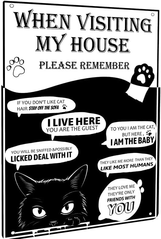 Vintage Black Cat Wash Your Pa - Bathroom Home Visit 评论和价格