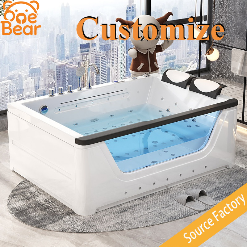 2 Person Acrylic Jacuzzi Hot T - Home Bathroom Jacuzzi 评论和价格