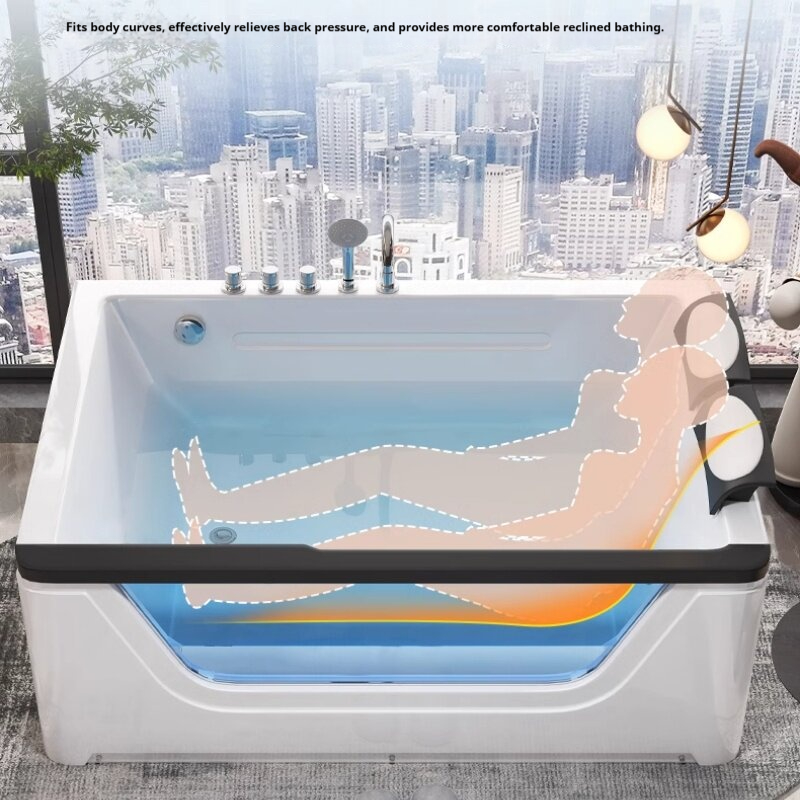 2 Person Acrylic Jacuzzi Hot T - Home Bathroom Jacuzzi 评论和价格