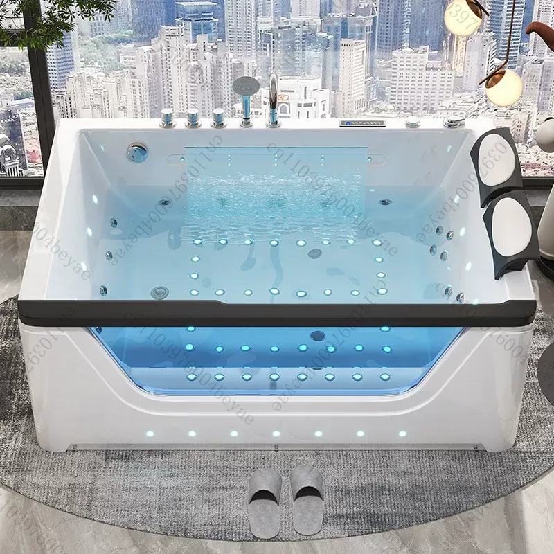 2 Person Acrylic Jacuzzi Hot T - Home Bathroom Jacuzzi 评论和价格