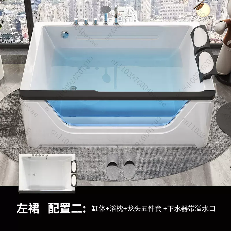 2 Person Acrylic Jacuzzi Hot T - Home Bathroom Jacuzzi 评论和价格