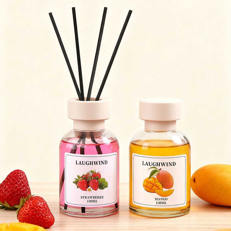Fruit Scent Flameless Reed Dif - Home Bathroom Freshener 评论和价格