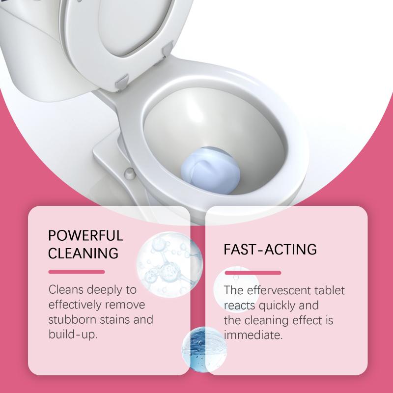 Toilet Bowl Cleaning Effervesc - Home Bathroom Cleaning Solution 评论和价格