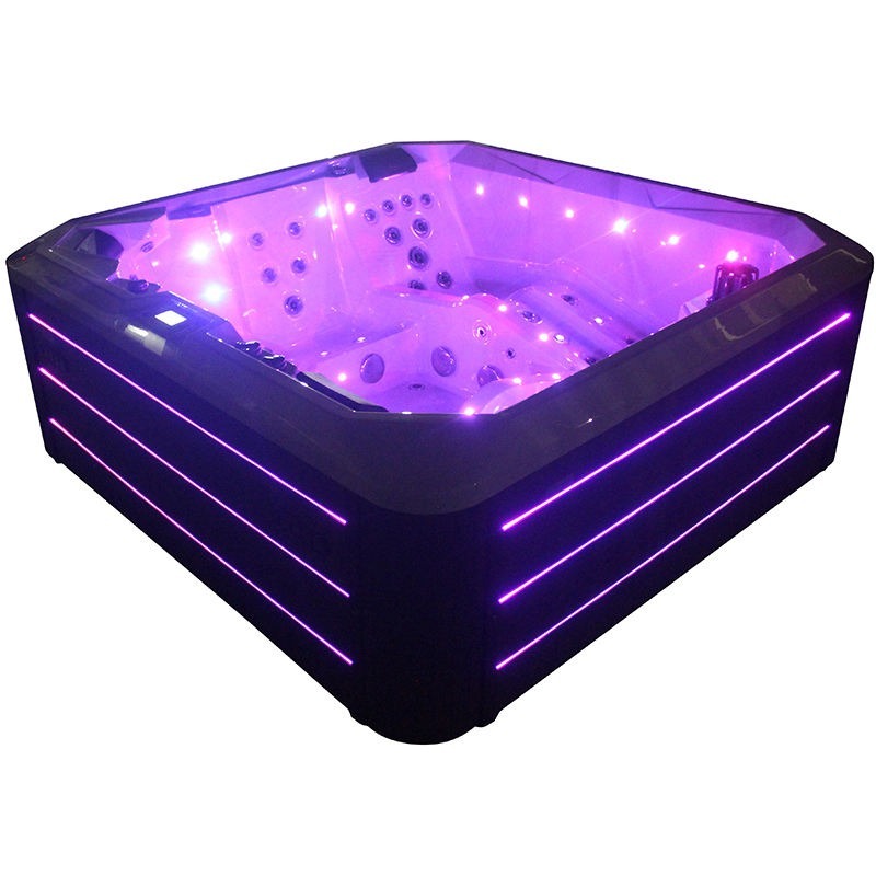4 Person Outdoor Whirlpool Spa - Home Bathroom Jacuzzi 评论和价格