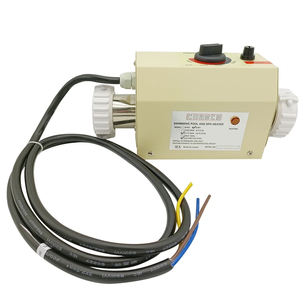 220V 3KW Electric Water Heater - Home Bathroom Jacuzzi 评论和价格