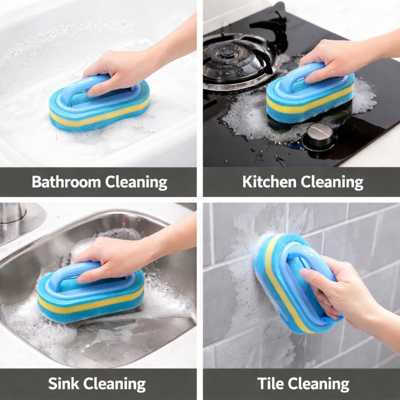 Household Cleaning Brush with  - Home Goods Bathroom Accessories 评论和价格