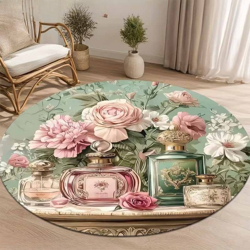 Elegant Retro Flower Perfume V - Home Made Bathroom Vanity 评论和价格