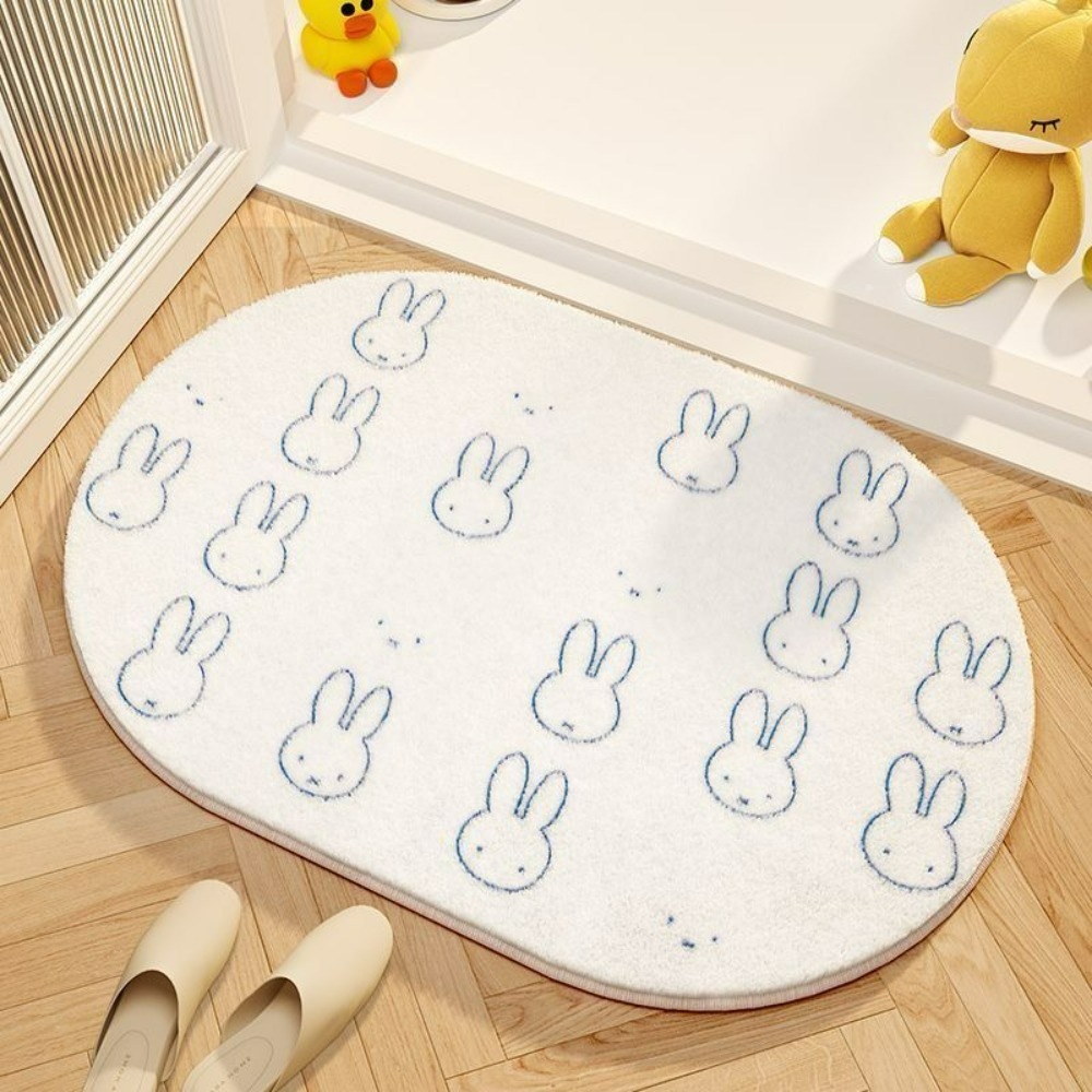 Miffy Cartoon Floor Mat Soft I - Home Goods Bathroom Accessories 评论和价格