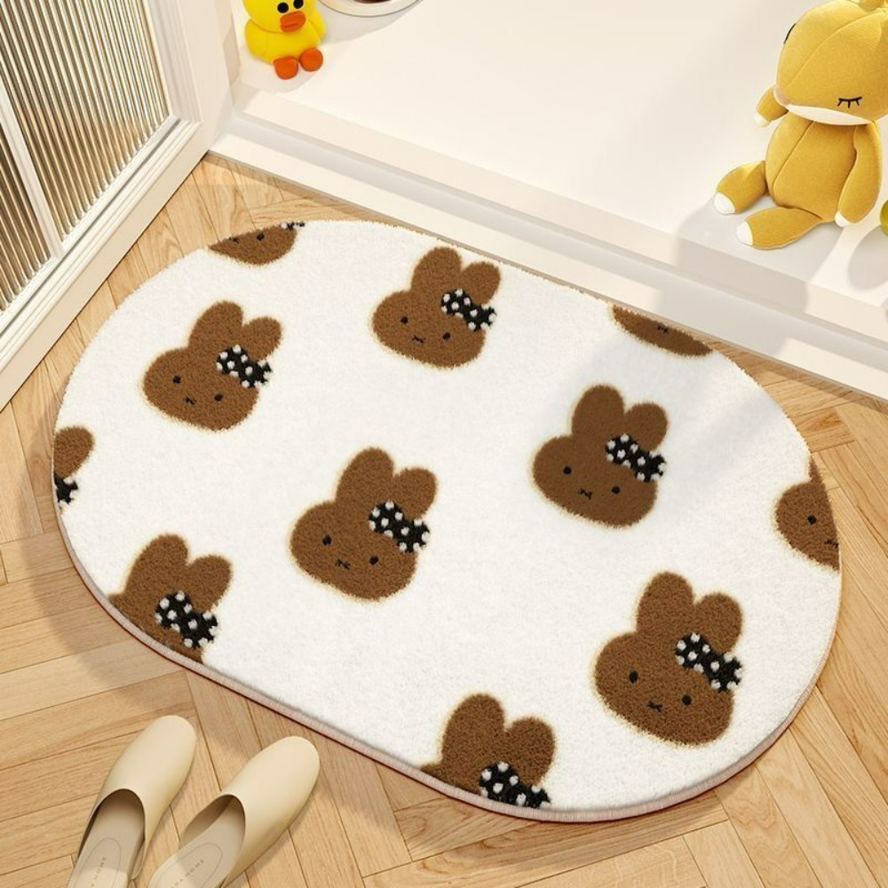 Miffy Cartoon Floor Mat Soft I - Home Goods Bathroom Accessories 评论和价格