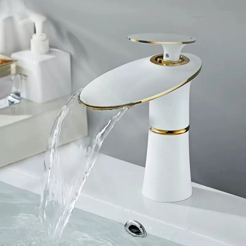 Waterfall Basin Faucet White G - Home Hardware Bathroom Faucets 评论和价格