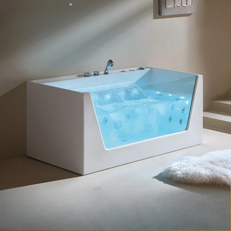 #Acrylic Massage Bathtub, Smar - Home Bathroom Jacuzzi 评论和价格