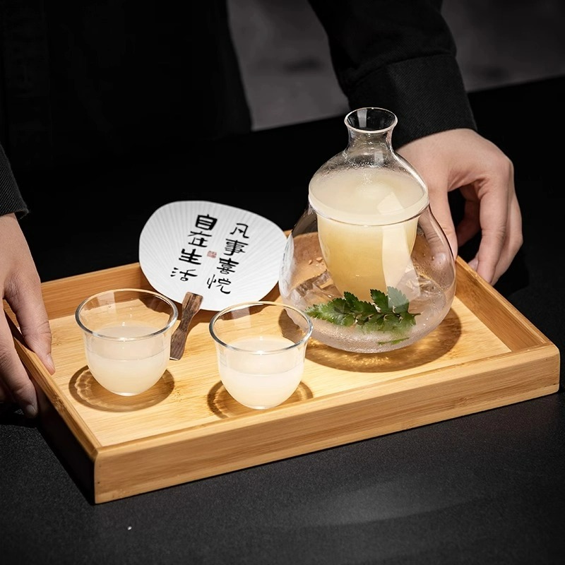 Japanese Ice Wine Pot,Creative - Yamazaki Home Bathroom Storage 评论和价格