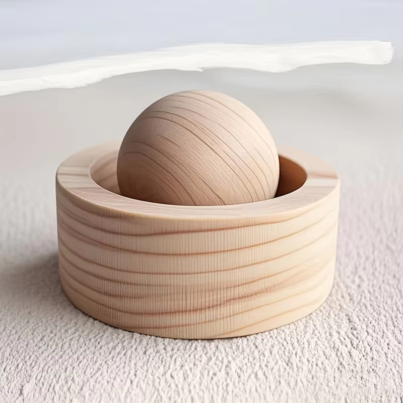 Wooden Ball Essential Oil Diff - Home Bathroom Freshener 评论和价格