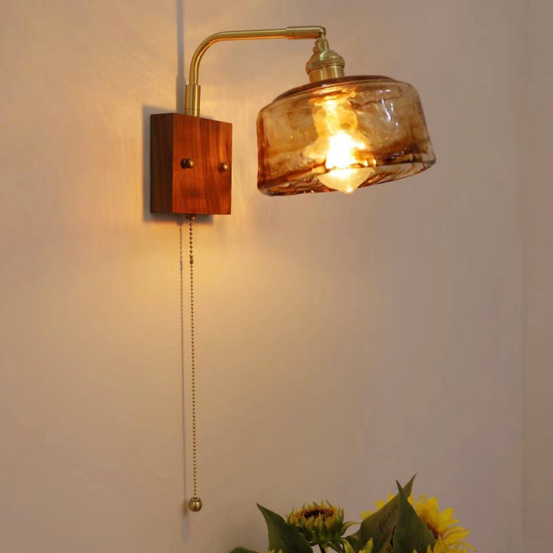 Japanese-style Wall Lamp Retro - Japanese Home Bathroom Design 评论和价格