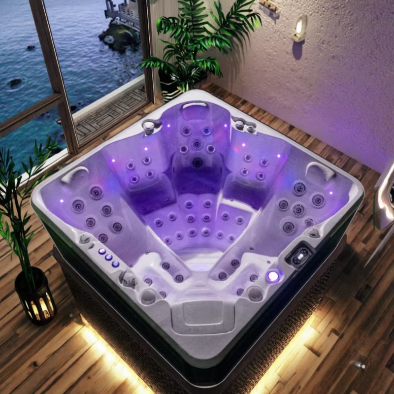 7 Person Hot Tub Spa Whirlpool - Home Bathroom Jacuzzi 评论和价格