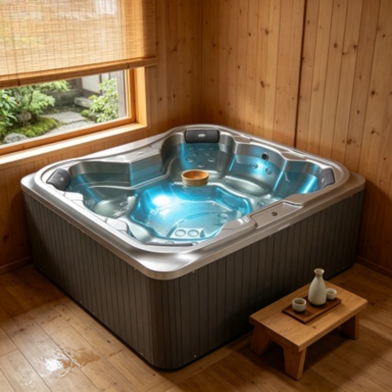 7 Person Hot Tub Spa Whirlpool - Home Bathroom Jacuzzi 评论和价格