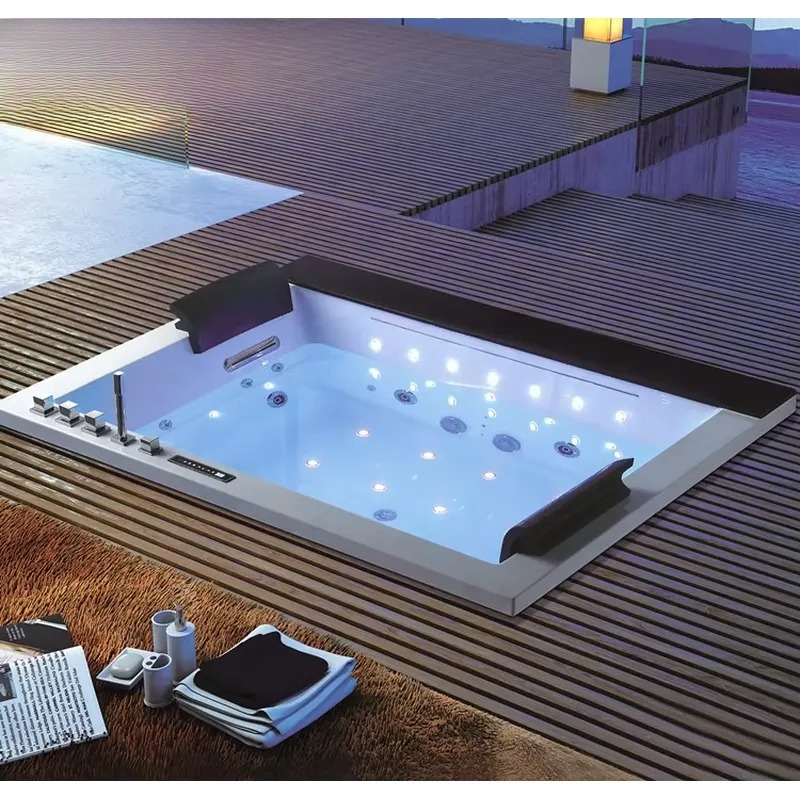Double Bath Jacuzzi with Digit - Home Bathroom Jacuzzi 评论和价格
