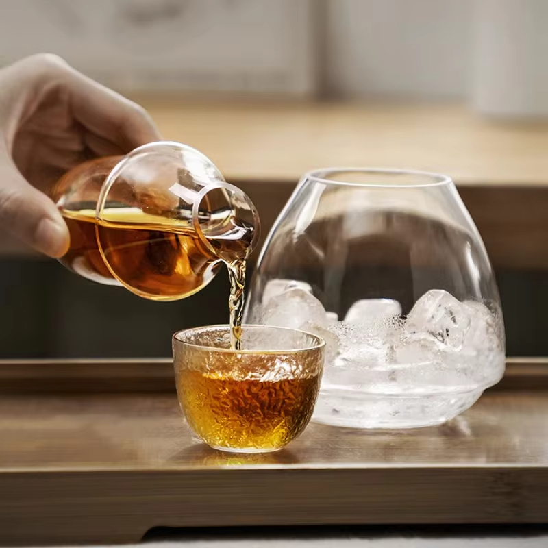 Crystal Wine Bottle Set Red Wi - Yamazaki Home Bathroom Storage 评论和价格