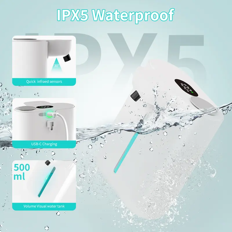 500ML Large Capacity 9-Levels  - Soap Dispenser Pump 评论和价格