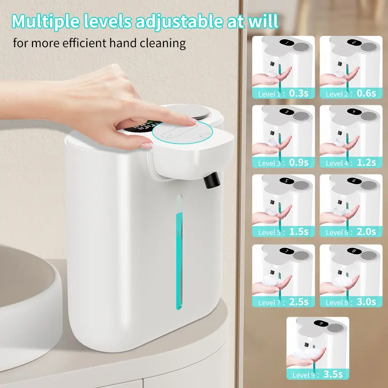 500ML Large Capacity 9-Levels  - Soap Dispenser Pump 评论和价格