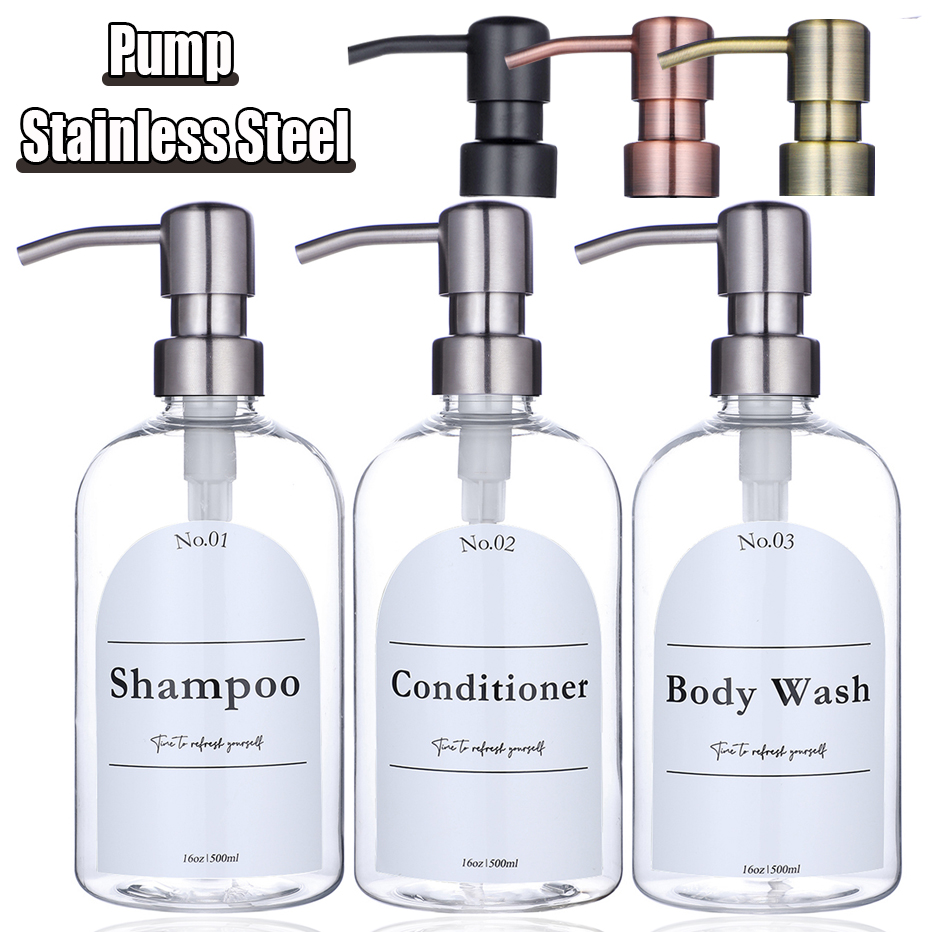 Clear Shampoo Conditioner Body - Soap Dispenser Pump 评论和价格
