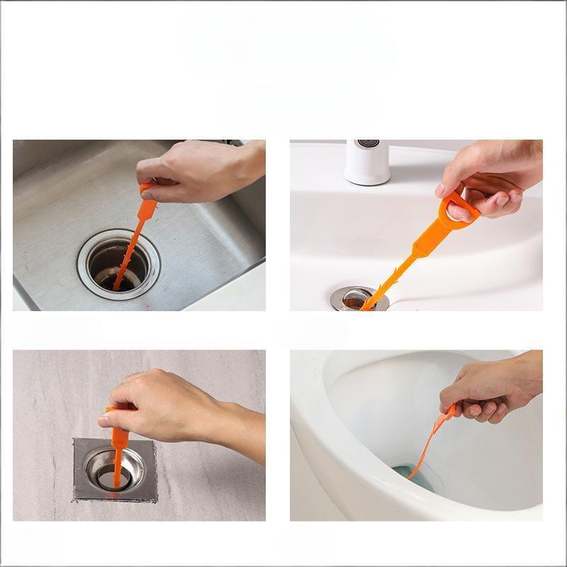 Flexible Drain Cleaner Hook  S - Home Bathroom Cleaning Solution 评论和价格
