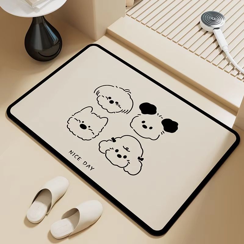 VIKAMA Cute Cartoon Bathroom M - Home Made Bathroom Vanity 评论和价格