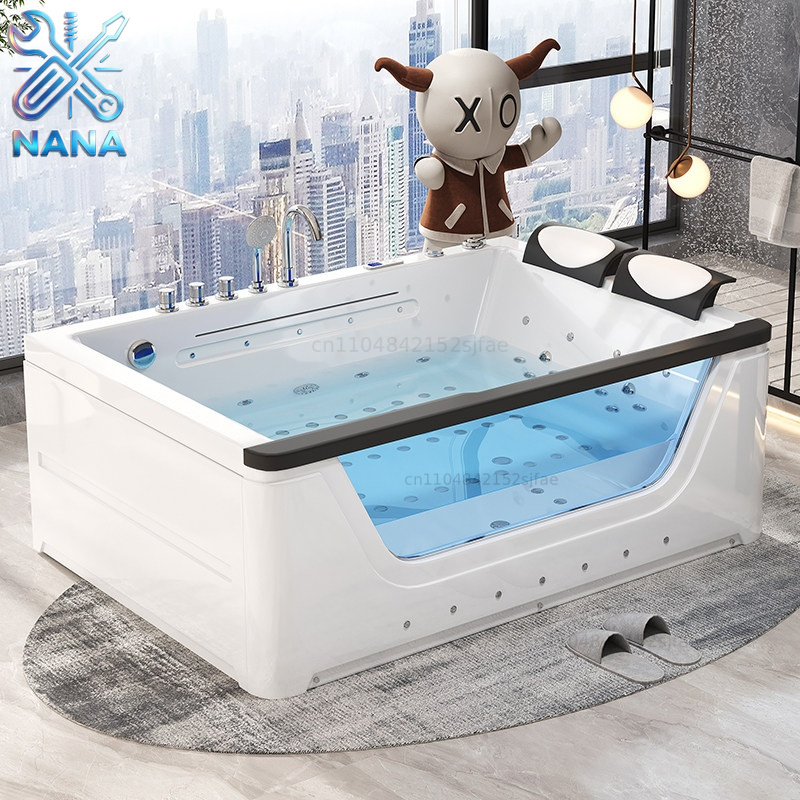 2 Person Acrylic Jacuzzi Hot T - Home Bathroom Jacuzzi 评论和价格